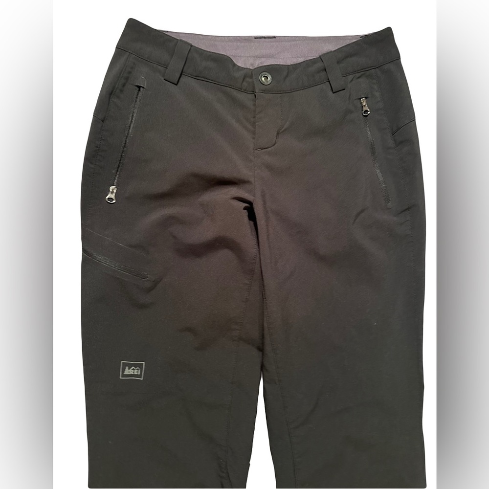 REI Black Straight Leg Pants